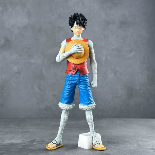 30Cm One Piece Anime Action Figure Roronoa Zoro Vinsmoke Sanji Stand Posture Pvc Statue Figurine Model Collection Boy Toy Gifts