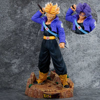 23CM Dragon Ball Z Anime Figurine Trunks Figure Super Saiyan Trunks Pvc Model Statue Doll Collection Decoration Toys Gift