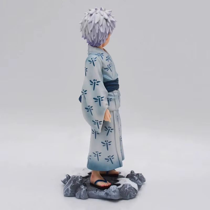 Anime Figurine Jujutsu Kaisen Satoru Gojo Q Version Action Doll Cute Anime Desktop Ornament PVC Model Statue Collection Toy Gift