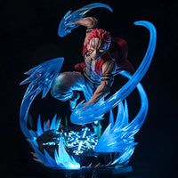 Anime Demon Slayer Akaza Figures Rengoku Kyoujurou Kokushibo Action Figure PVC Figurine Model Ornament Collectible Table Crafts
