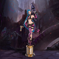 22Cm League of Legends Anime Figurine Luxanna Crownguard Lux Kaisa Jinx Action Figure Tiktok Hot Birthday Gift Customized