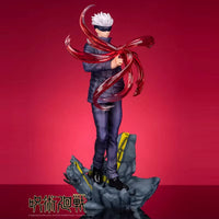 28Cm Anime Cartoon Jujutsu Kaisen Gojo Satoru Kids Toys Pvc Model Statue Collection Brinquedos Action Figure Birthday Toys Gift