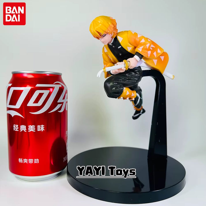 Hot Anime Demon Slayer Figure Tanjirou Agatsuma Zenitsu Kyoujurou Anime Model Action Figure PVC Collection Toy for Kids Gift