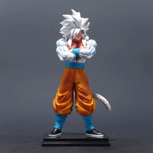 32Cm Anime Figurine Dragon Ball Z Figure Super Saiyan 5 Son Goku Action Statue PVC Model Desktop Ornament Collection Toys Gifts