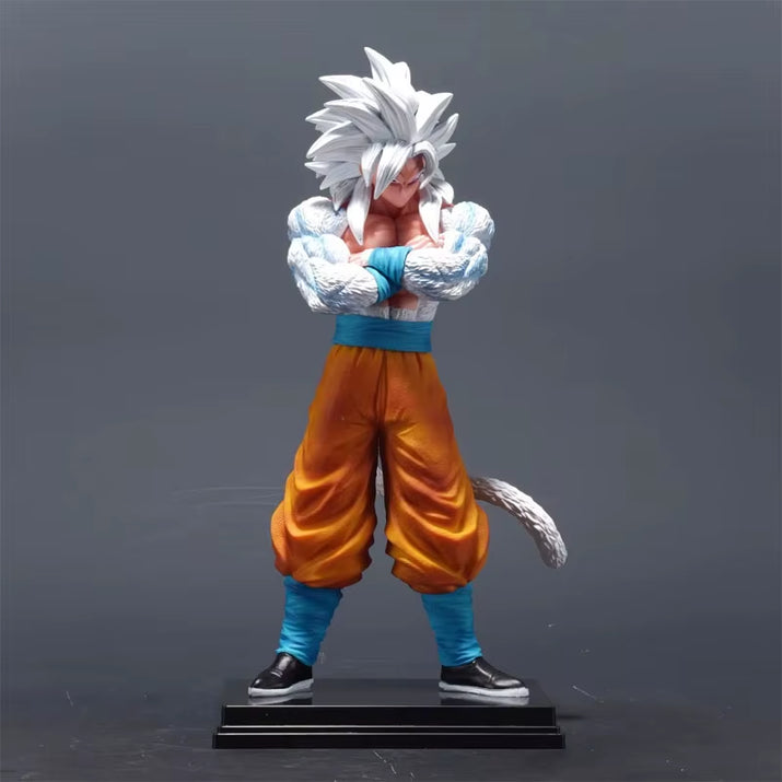32Cm Anime Figurine Dragon Ball Z Figure Super Saiyan 5 Son Goku Action Statue PVC Model Desktop Ornament Collection Toys Gifts