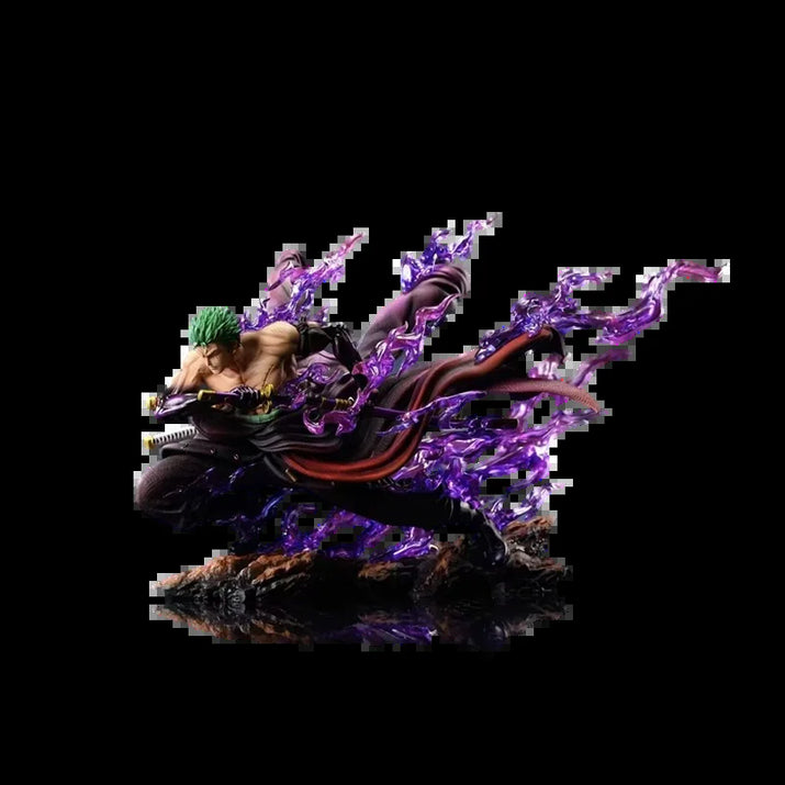 21Cm One Piece Anime Figure Roronoa Zoro Figurine Pvc Gk Statue Figurine Model Doll Collection Room Decora Desk Toys Gift