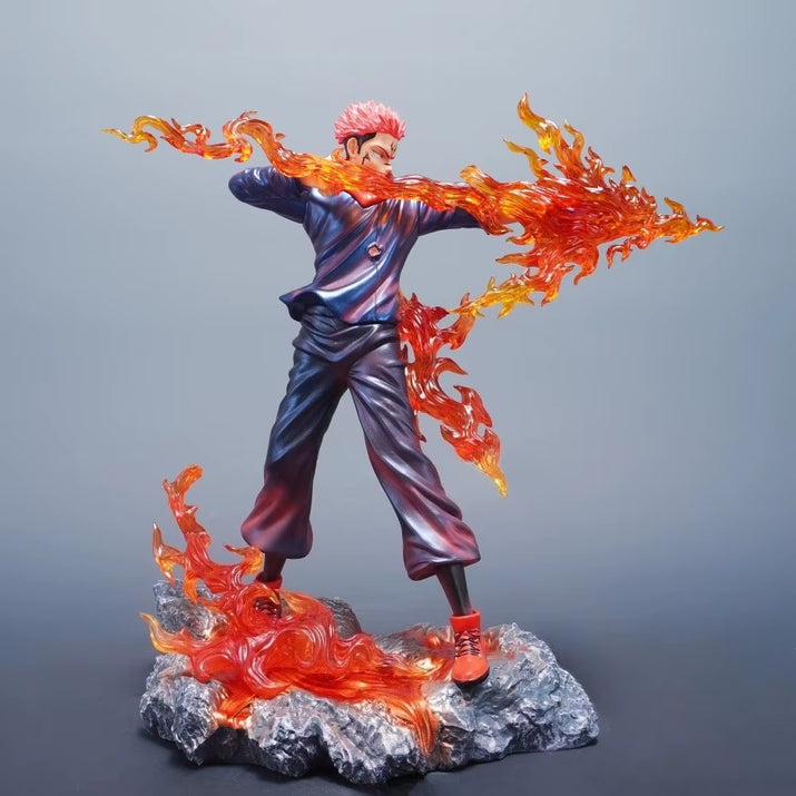 30Cm/11.81In Anime Jujutsu Kaisen Figure Ryomen Sukuna Action Figures Pvc Statue Desktop Ornamen Collection Model Toys Gifts