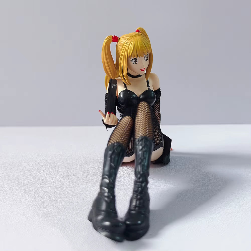 Anime Figure Yagami Light Misamisa Action Figure Pretty Girl Collectible Model Doll Misa Amane Figurine Amine Toys Birthday Gift
