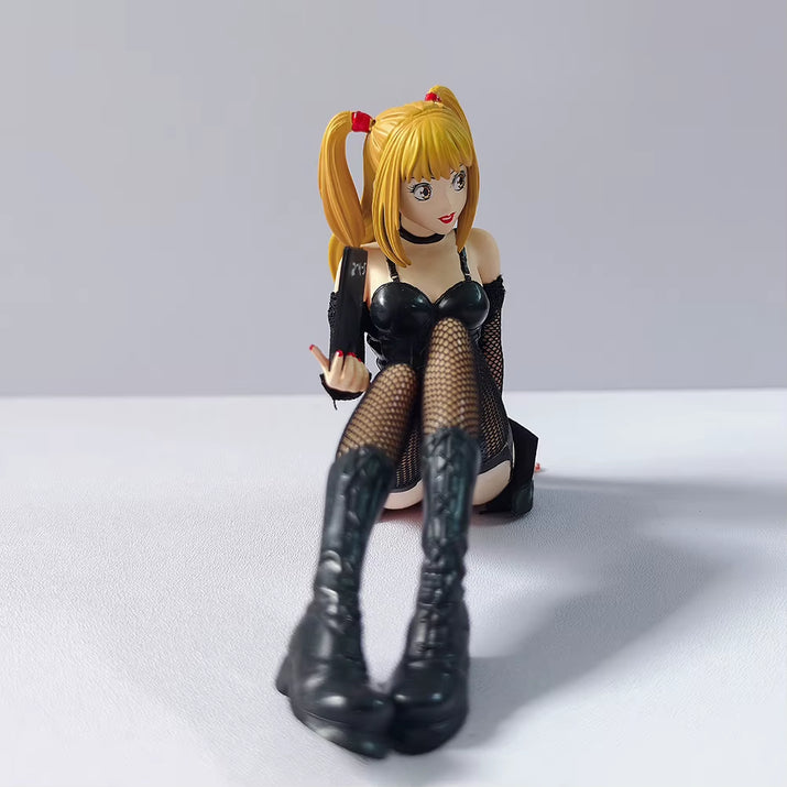 Anime Figure Yagami Light Misamisa Action Figure Pretty Girl Collectible Model Doll Misa Amane Figurine Amine Toys Birthday Gift