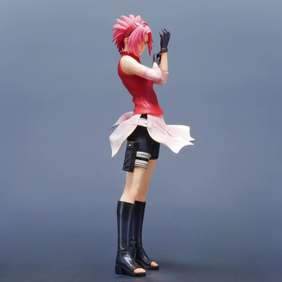 27.5Cm/10.83In Anime NARUTO Figure Haruno Sakura Action Figures Pvc Statue Desktop Ornamen Collection Model Toys Gifts