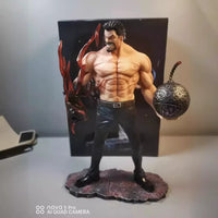26Cm One Piece Anime Figures Monkey D Garp Standing Posture Sculpture Scene Doll Pvc Model Statue Ornament Collection Toys Gifts