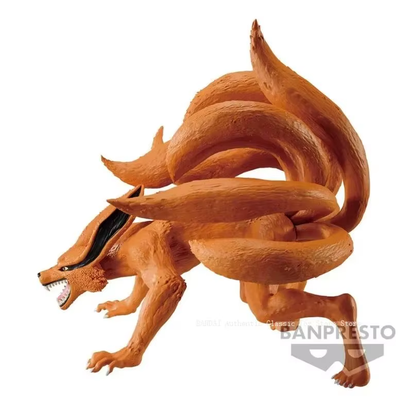 Original Banpresto Naruto Shippuden Kyuubi Kurama Action Figure Anime Figure 14Cm PVC Model Collectible Toys Gifts