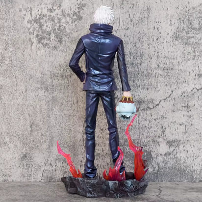 33Cm Jujutsu Kaisen Anime Figures Satoru Gojo 2 Heads 2 Arms Action Figurine Pvc Model Statue Collection Decoration Toys Gift