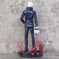 33Cm Jujutsu Kaisen Anime Figures Satoru Gojo 2 Heads 2 Arms Action Figurine Pvc Model Statue Collection Decoration Toys Gift