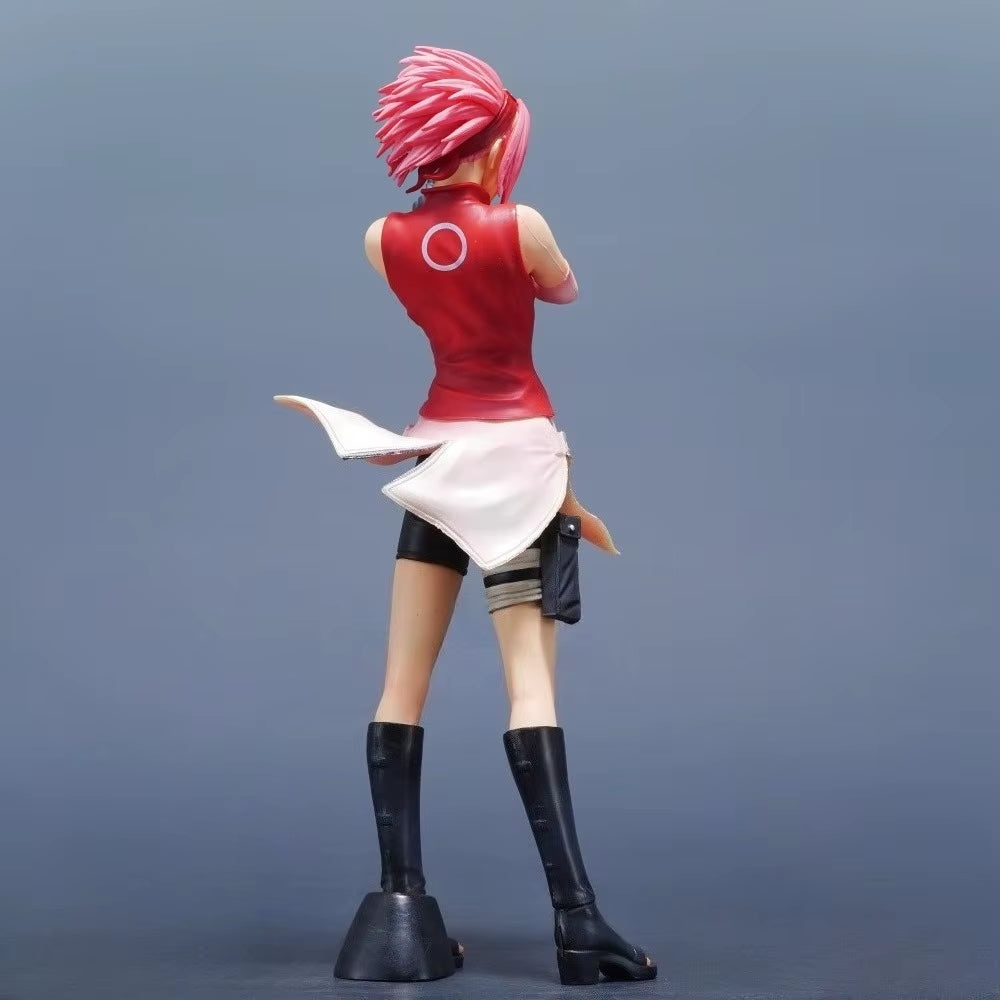 27.5Cm/10.83In Anime NARUTO Figure Haruno Sakura Action Figures Pvc Statue Desktop Ornamen Collection Model Toys Gifts