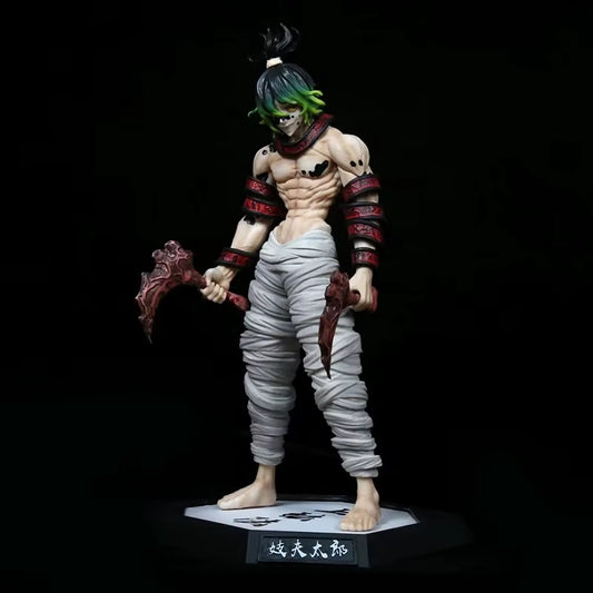 32CM Anime Demon Slayer Kimetsu No Yaiba Figure Kokushibo PVC Action Figures GK Statue Model Doll Toys for Children Gifts
