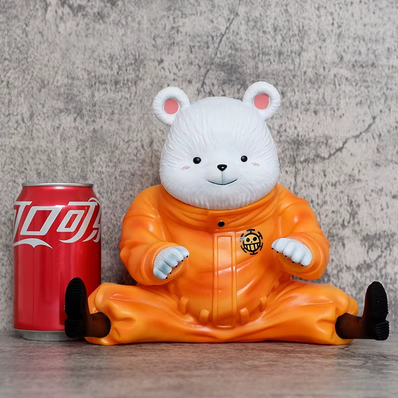 One Piece Anime Figurine Sitting Posture Trafalgar Law Operation Room Action Figures Pvc Model Collection Decoration Toys Gift