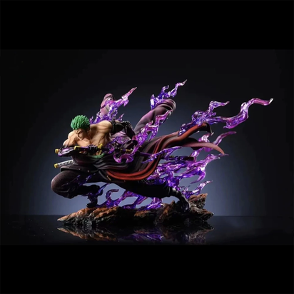 21Cm One Piece Anime Figure Roronoa Zoro Figurine Pvc Gk Statue Figurine Model Doll Collection Room Decora Desk Toys Gift