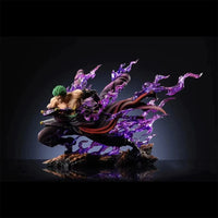 21Cm One Piece Anime Figure Roronoa Zoro Figurine Pvc Gk Statue Figurine Model Doll Collection Room Decora Desk Toys Gift