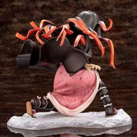 Kamado Nezuko Figurines Demon Slayer PVC Ornaments Anime Kimetsu No Yaiba Model Kits Toys Miniatures Garage Kits Action Figure