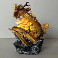 Q Version Dragon Ball Z Figure Ssj3 Goku Action Figures Dragon Fist Explosion 14CM PVC GK Statue Collectible Model Toys