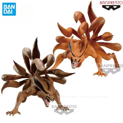 Original Banpresto Naruto Shippuden Kyuubi Kurama Action Figure Anime Figure 14Cm PVC Model Collectible Toys Gifts