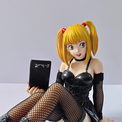 Anime Figure Yagami Light Misamisa Action Figure Pretty Girl Collectible Model Doll Misa Amane Figurine Amine Toys Birthday Gift