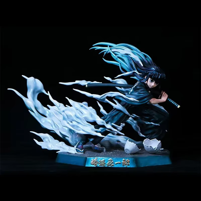 Anime Demon Slayer Akaza Figures Rengoku Kyoujurou Kokushibo Action Figure PVC Figurine Model Ornament Collectible Table Crafts