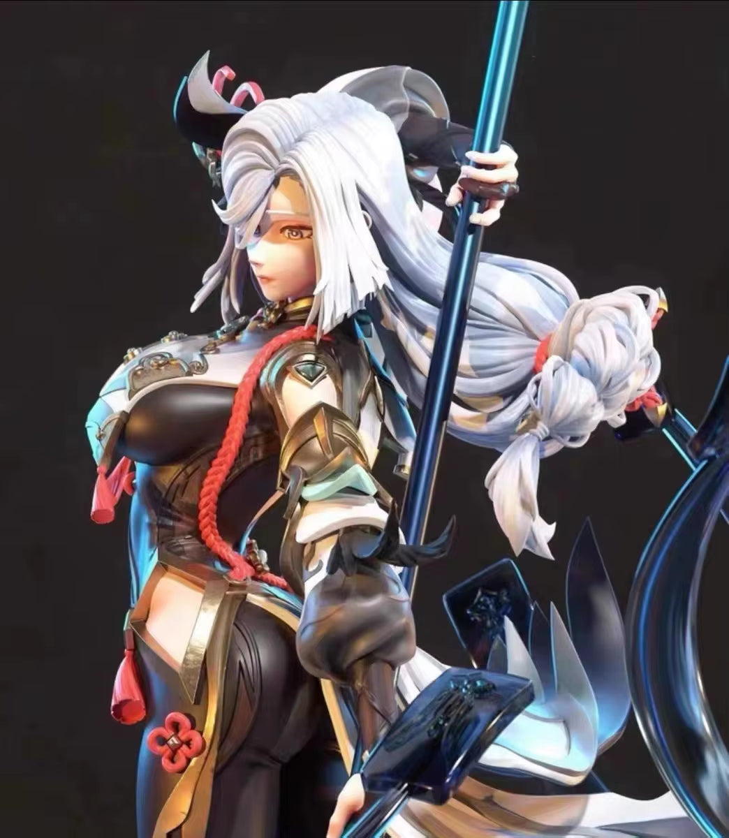 【Presale】Genshin Impact Action Figurals Shenhe Game Character Sculpture Anime Statue Figures Cartoon Toy Collectible Model