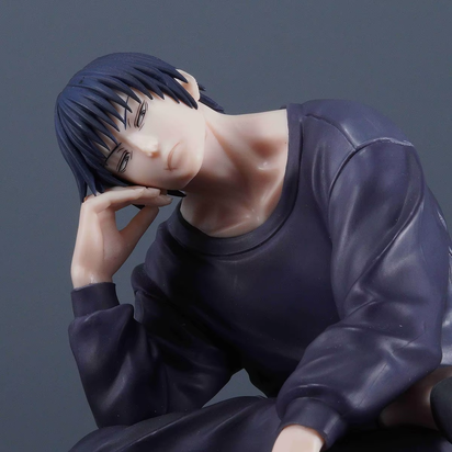 Anime JJK Figures Toji Fushiguro Sitting Pose Model Action Figure Toy Gift Peripheral Collection Home Decor Fushiguro Toji Doll