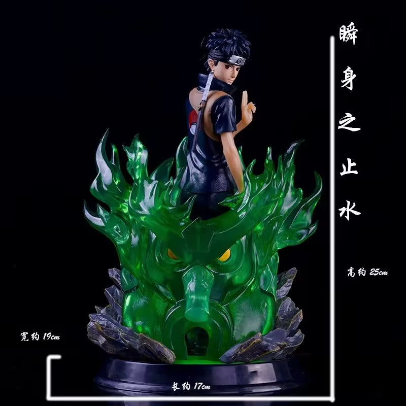 25CM Anime Naruto Uchiha Shisui Statue PVC Action Figure Naruto Shippuden Kakashi Figurine Collectible Model Toy Desk Decoration