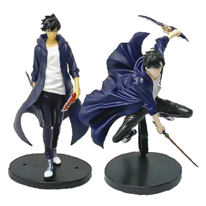 In Stock Solo Leveling (Anime Version) Figure -Sung Jinwoo Action Figure 21Cm PVC Collect Model Figure Display Anime Merchandis