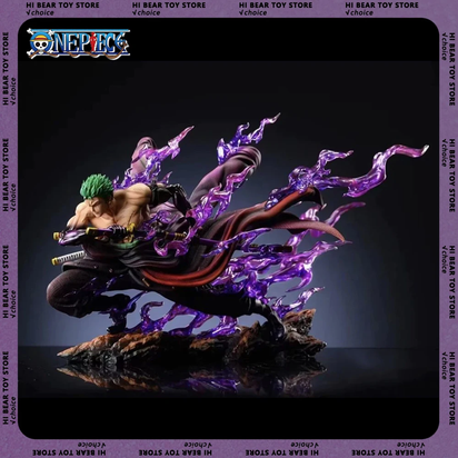 21Cm One Piece Anime Figure Roronoa Zoro Figurine Pvc Gk Statue Figurine Model Doll Collection Room Decora Desk Toys Gift