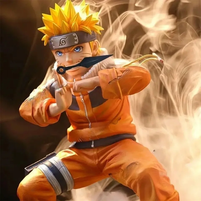 18Cm Naruto Anime Figure Uzumaki Naruto Figurine Statue Model for Boy Room Ornament Toy Gift Action Figures Anime Figure