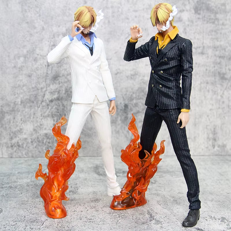 32Cm One Piece Anime Figure Sanji Action Figure Vinsmoke Sanji Figma Pvc Model Statue Collection Souvenirs Toys Birthday Gift
