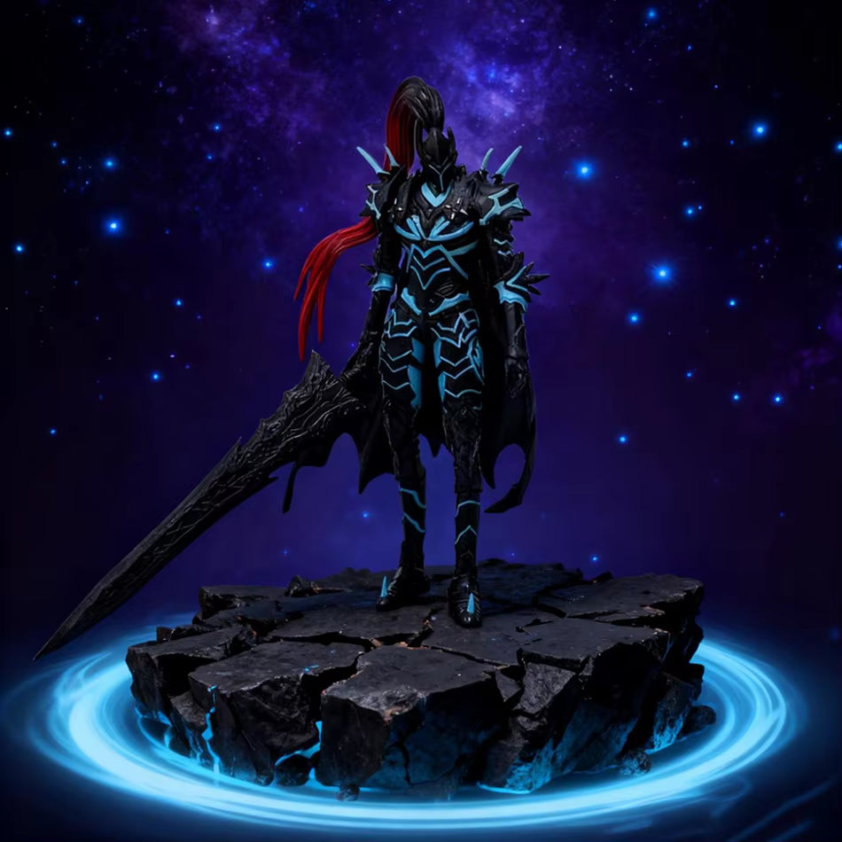 21Cm/8.27Inch Solo Leveling Anime Figure Sung Jinwoo Action Figure Knightmaster Yeglit Figurine PVC Adult Collection Model Toy